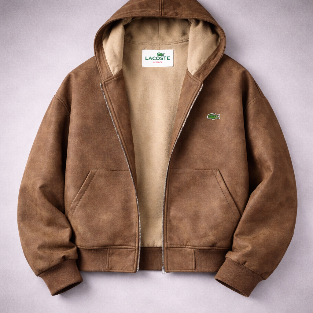 Urban Leather Hoodie