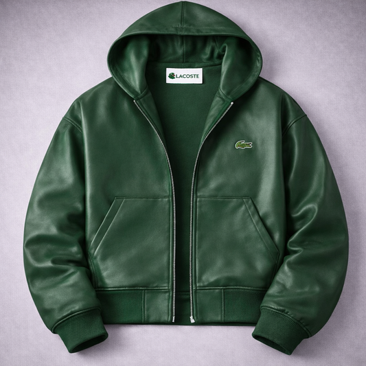 Urban Leather Hoodie